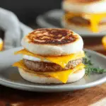 Copycat McDonald's Sausage, Egg, & Cheese McMuffin