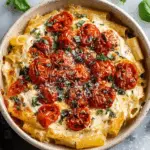Roasted Tomato and Garlic Ricotta Pasta
