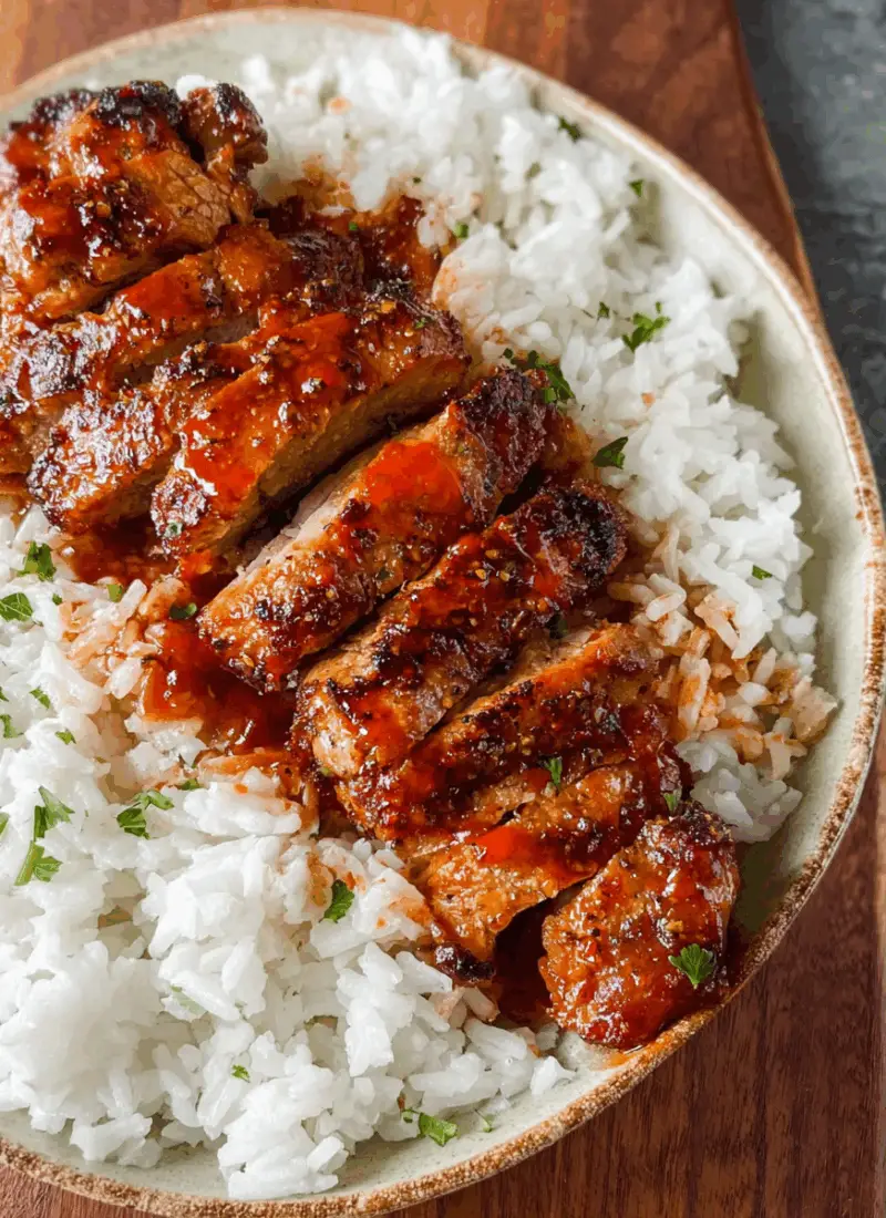 Sweet and Spicy Pork Tenderloin