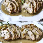 Cast Iron Pork Loin with Gravy