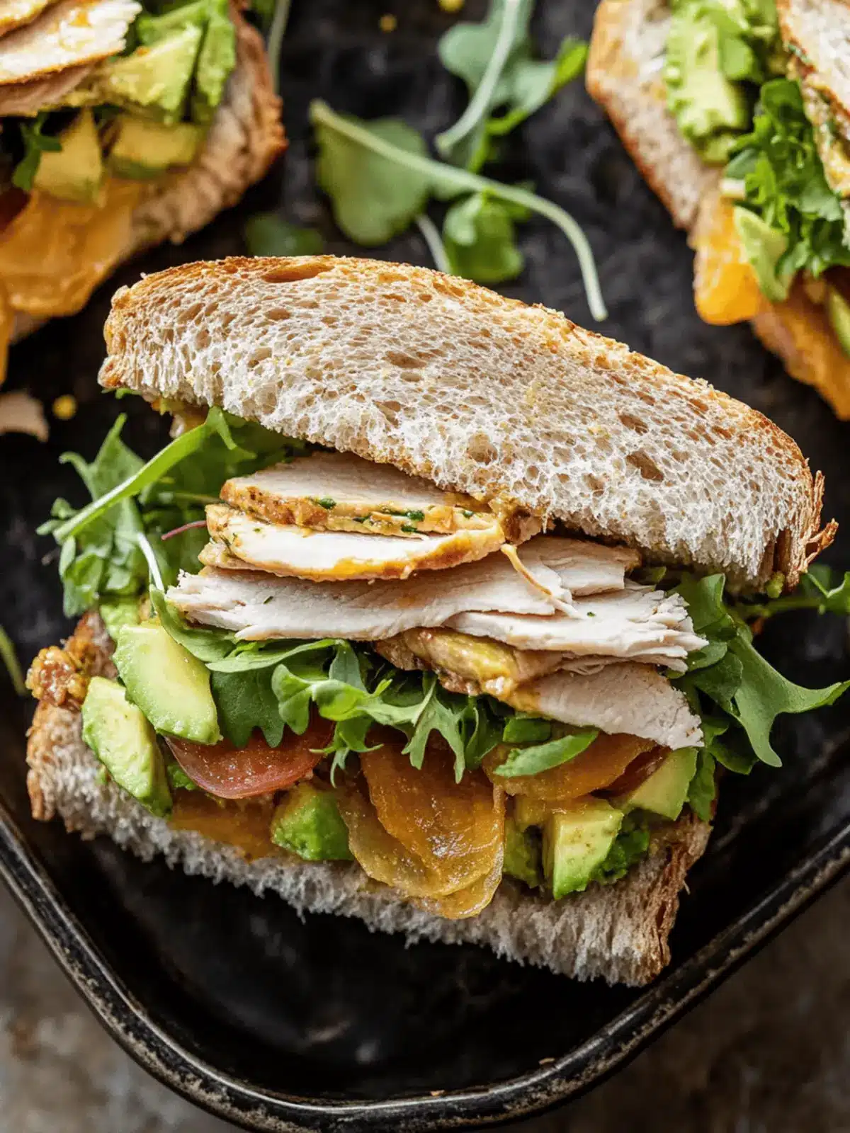Honey Mustard Turkey Avocado Sandwich: Your Quick Summer Delight
