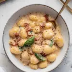 Creamy Pancetta Gnocchi