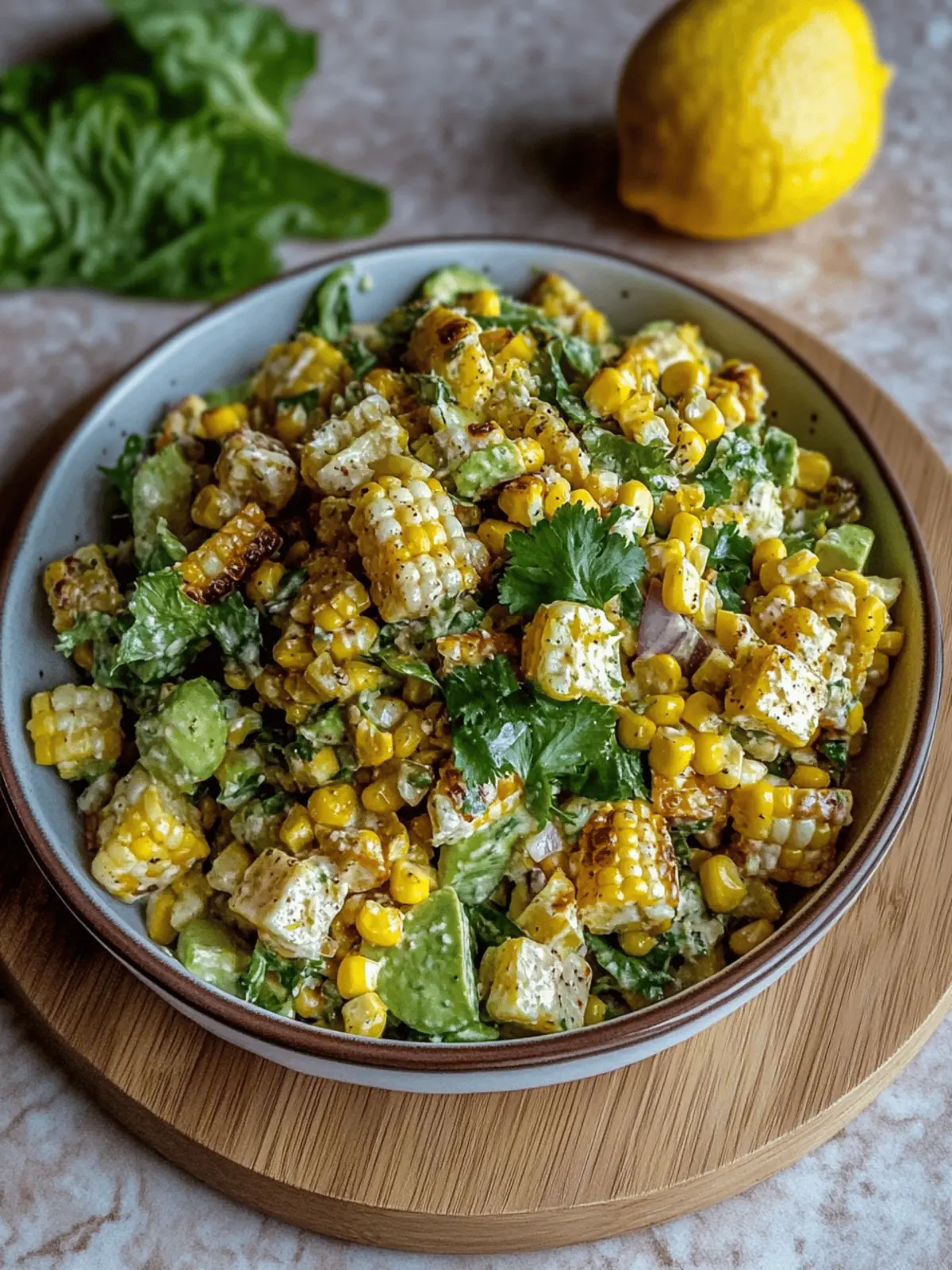 Street Corn Chopped Salad