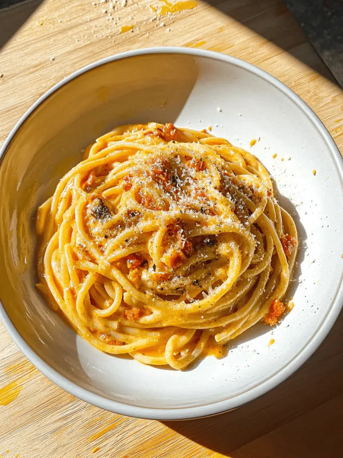 Spicy Calabrian Carbonara That Will Ignite Your Taste Buds