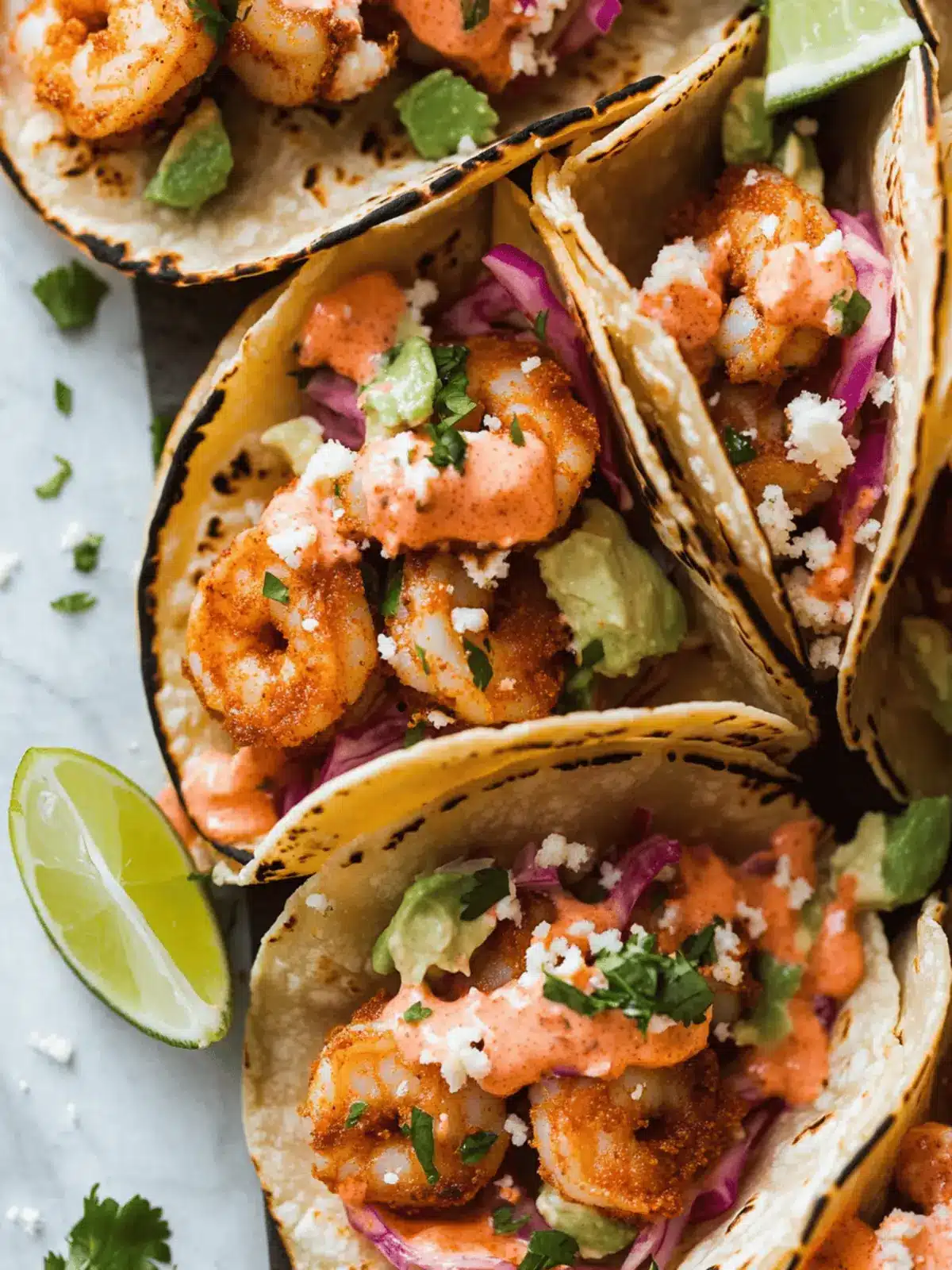 Crispy Baja Shrimp Tacos with Chipotle Mayo