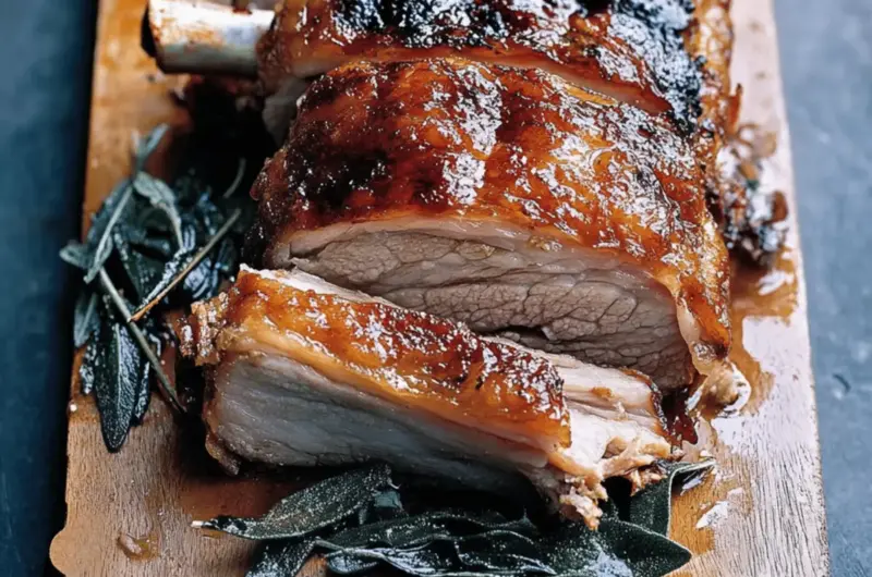 Sage Roasted Pork Belly