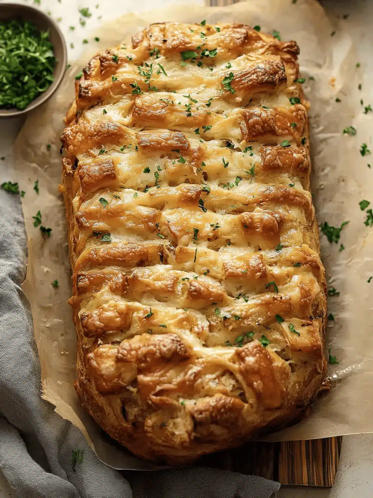 Cheesy Garlic Pull-Apart Bread