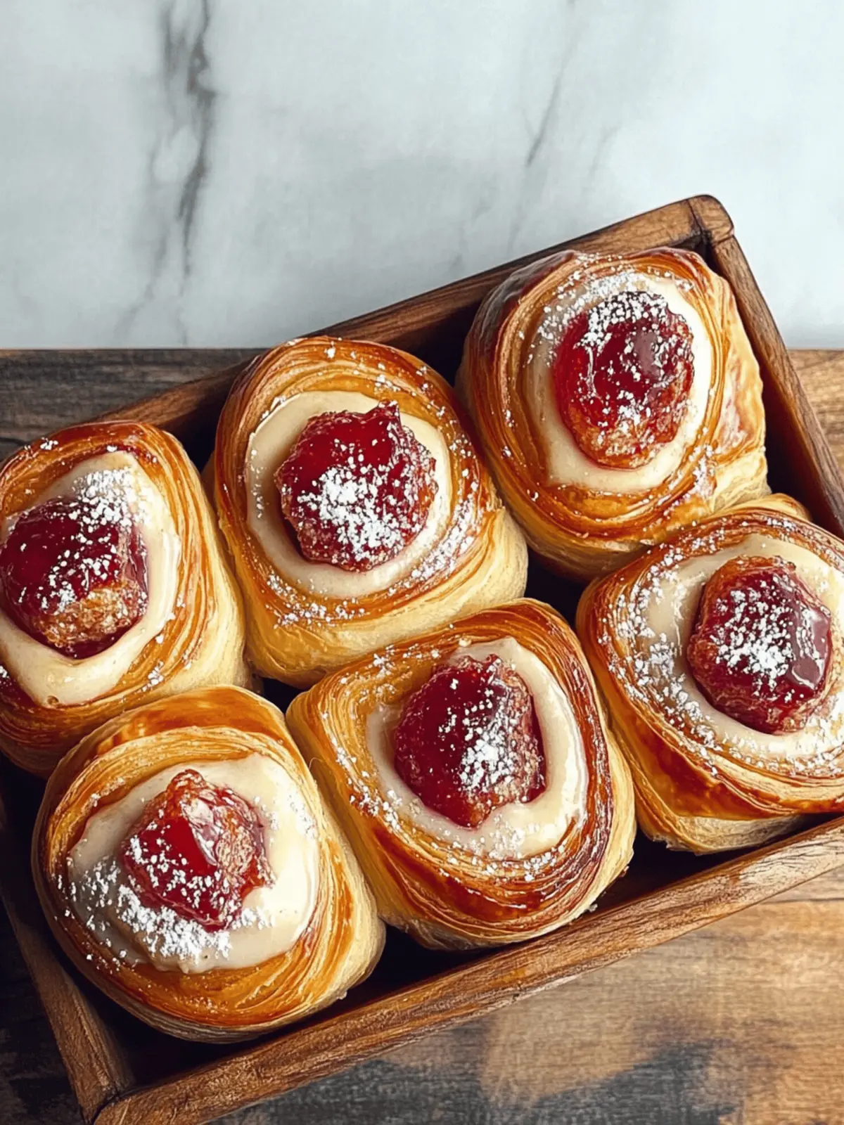 Cheesecake Croissant Buns