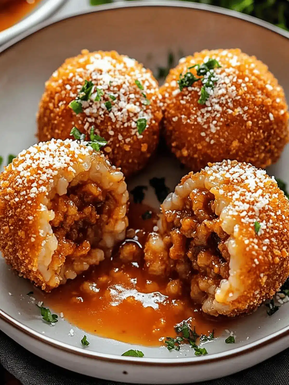 Bulgogi Stuffed Arancini: Irresistible Korean-Italian Delight