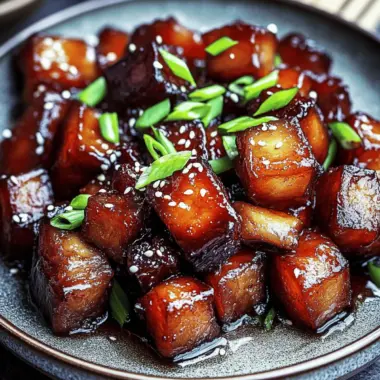 Sticky Chinese Pork Belly