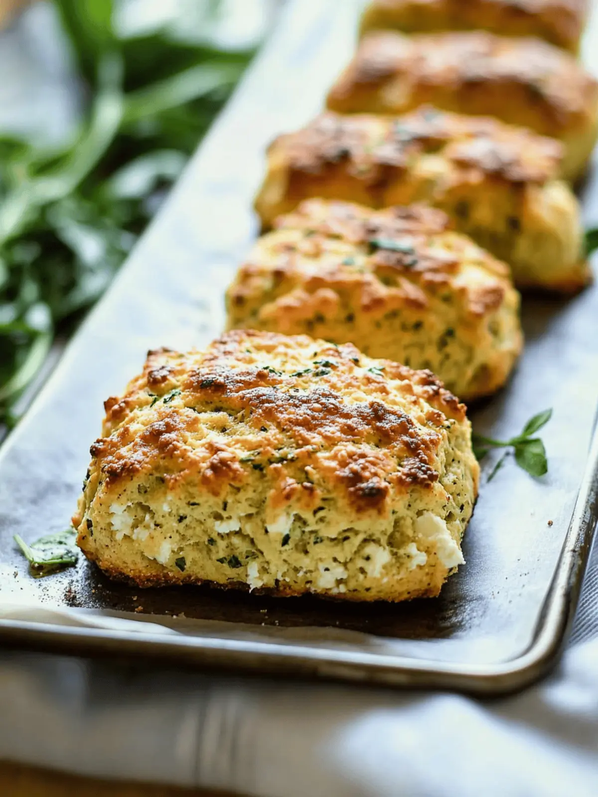 Irresistibly Fluffy Ricotta-Herb Savory Scones to Delight