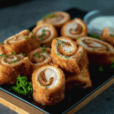 Chicken Swiss Roll