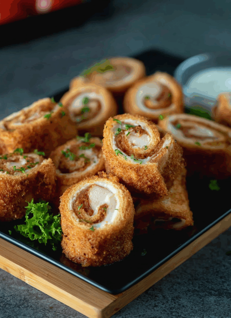 Chicken Swiss Roll