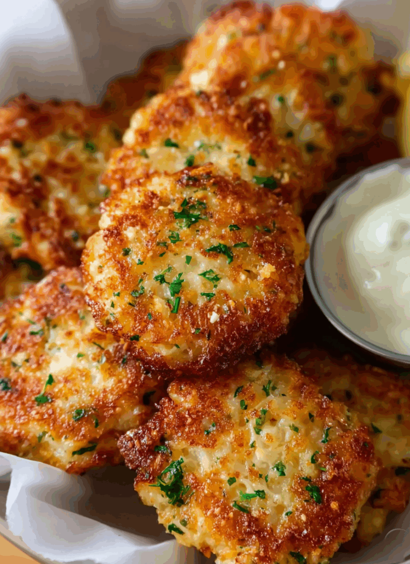 Tender Chicken Fritters