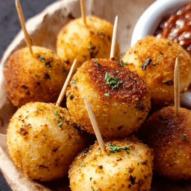 10 Minute Potato Lollipop