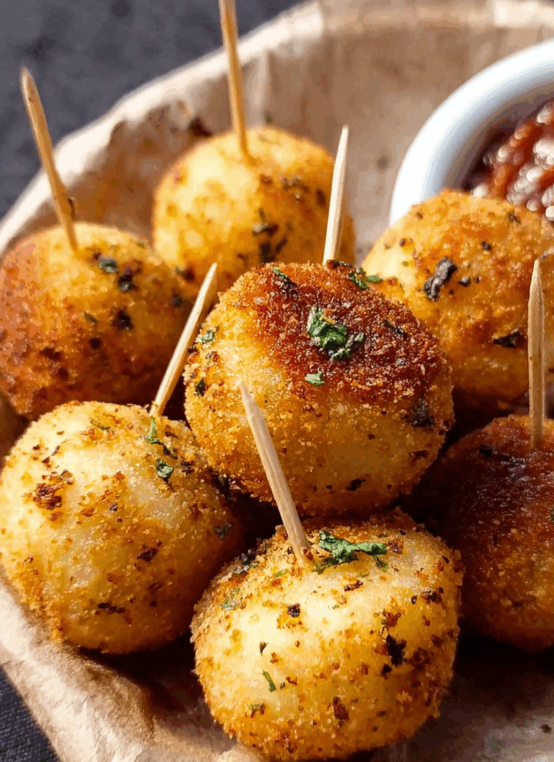 10 Minute Potato Lollipop