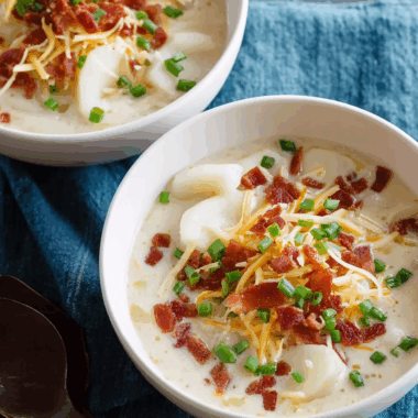Instant Pot Baked Potato Soup
