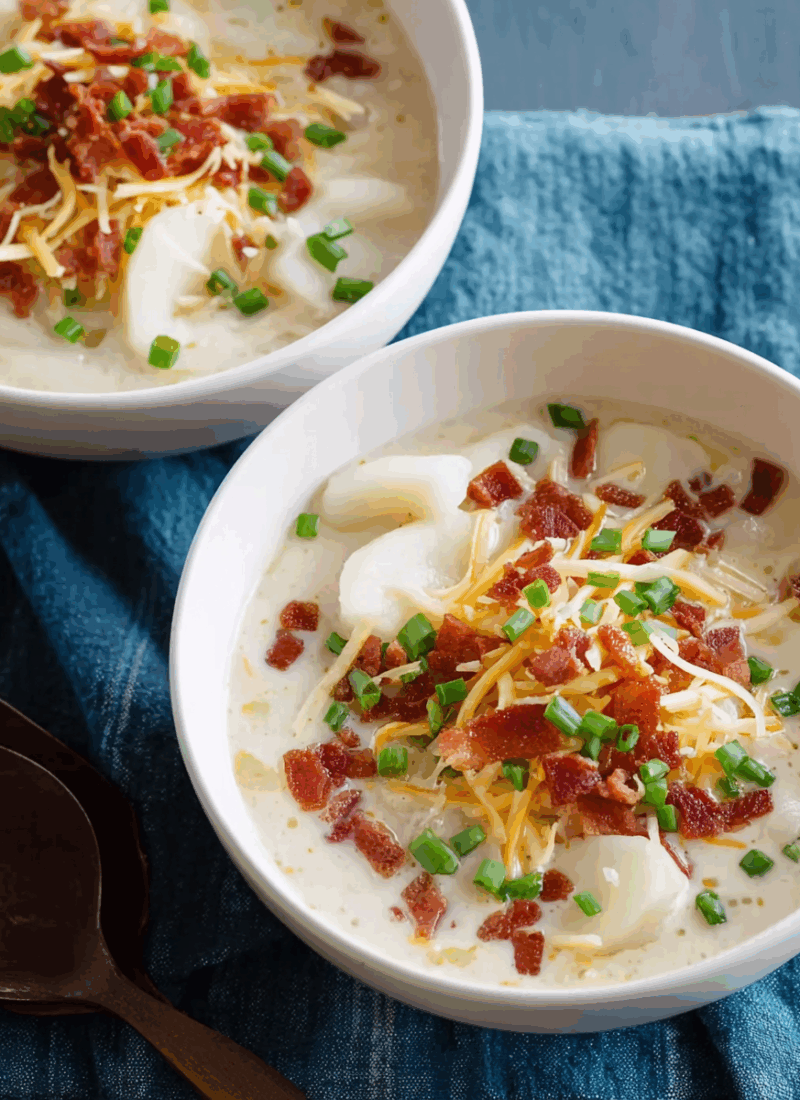 Instant Pot Baked Potato Soup