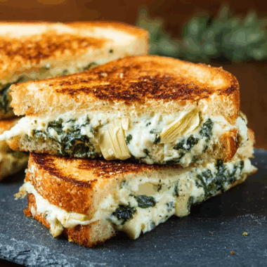 Spinach and Artichoke Sandwich