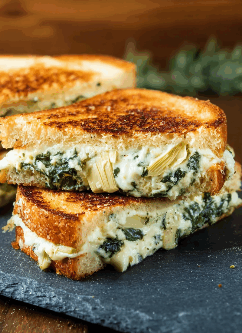 Spinach and Artichoke Sandwich