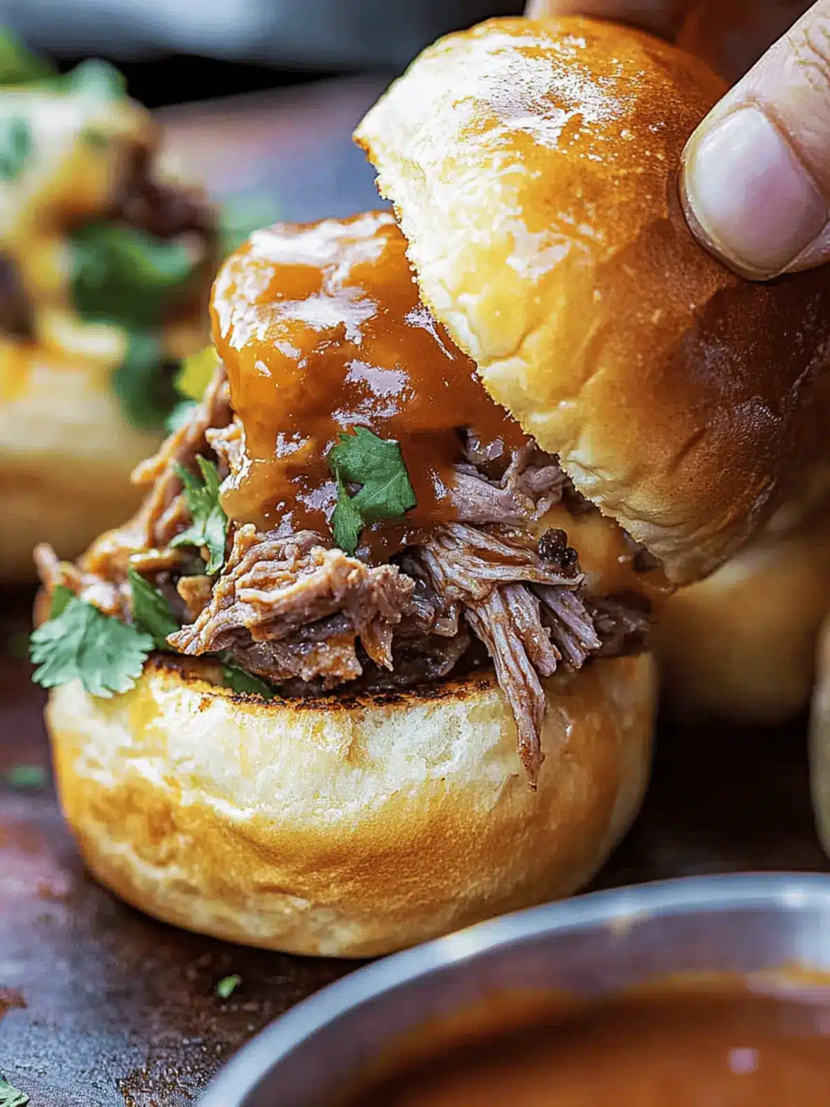 Melt-in-Your-Mouth Shredded Beef Sliders to Savor Tonight