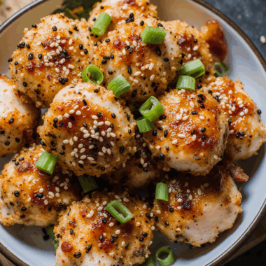 Fire-Cracker Chicken Breast Bites (15 min)