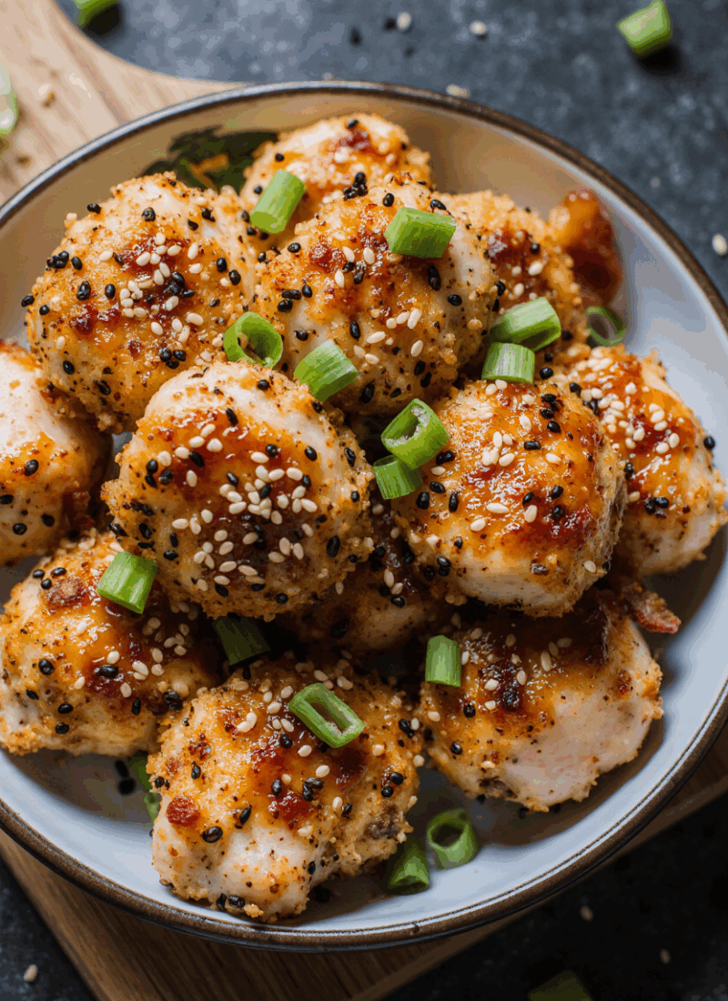 Fire-Cracker Chicken Breast Bites (15 min)