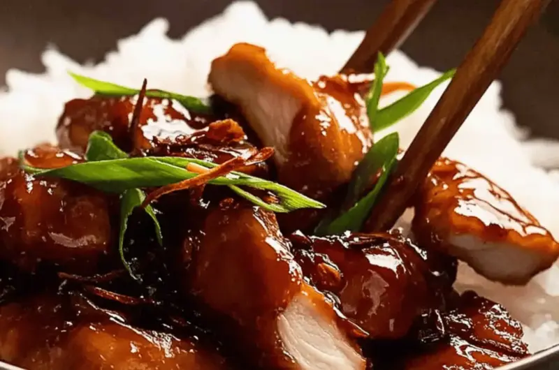 Vietnamese Caramel Ginger Chicken
