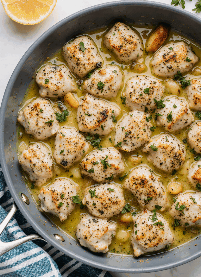 Garlic Butter Chicken Bites