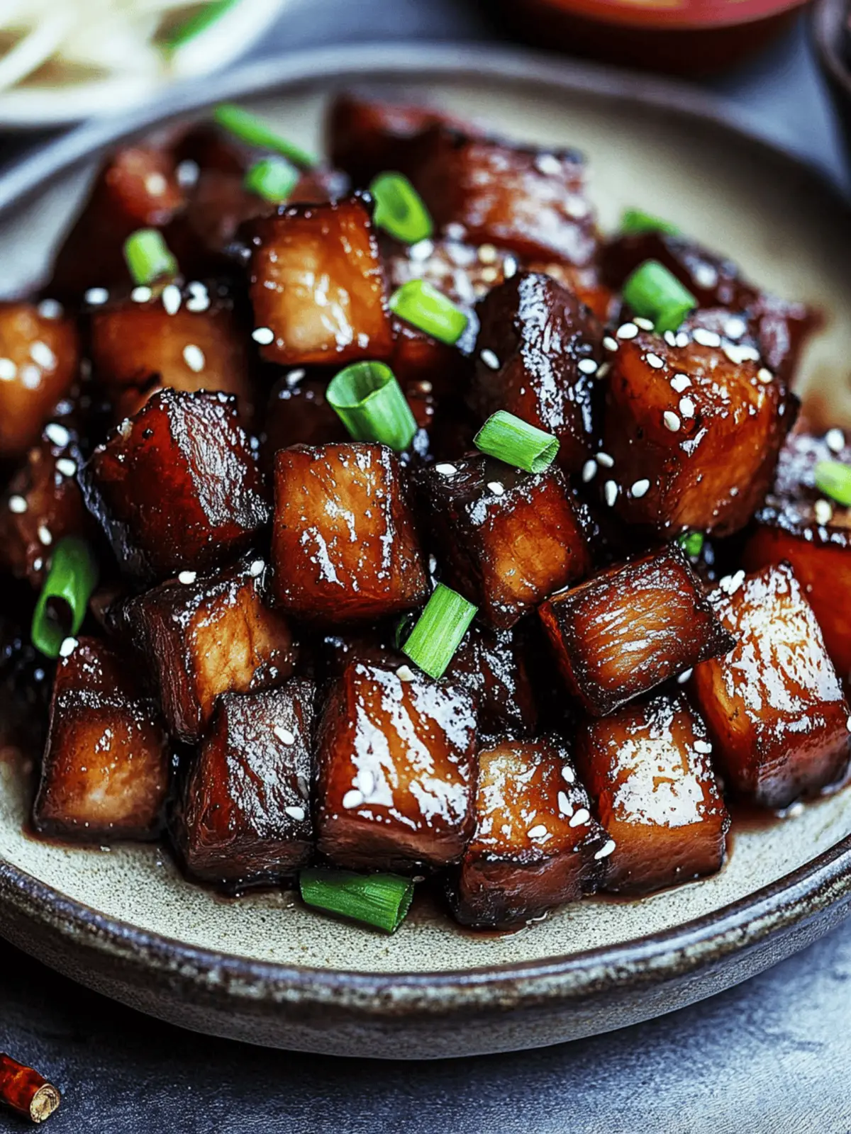 Sticky Chinese Pork Belly