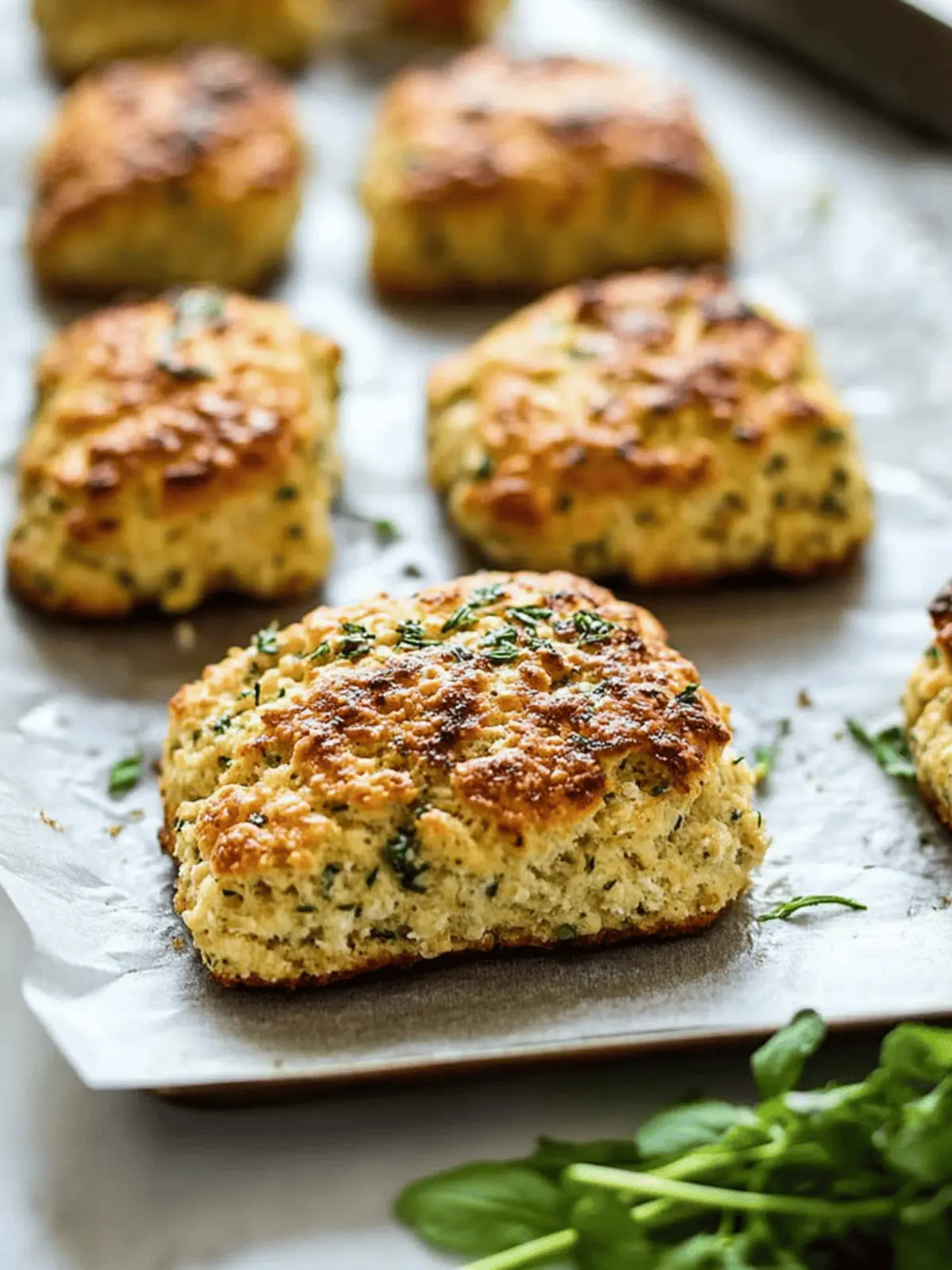 Irresistibly Fluffy Ricotta-Herb Savory Scones to Delight