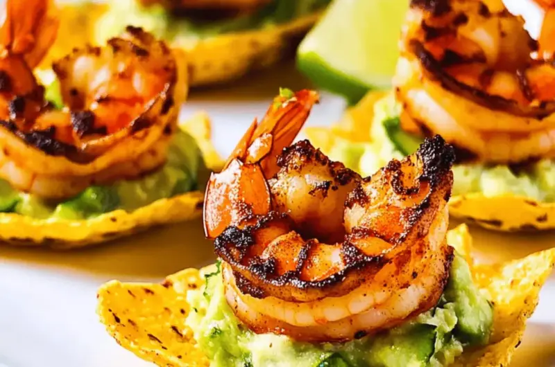 Shrimp Tostada Bites