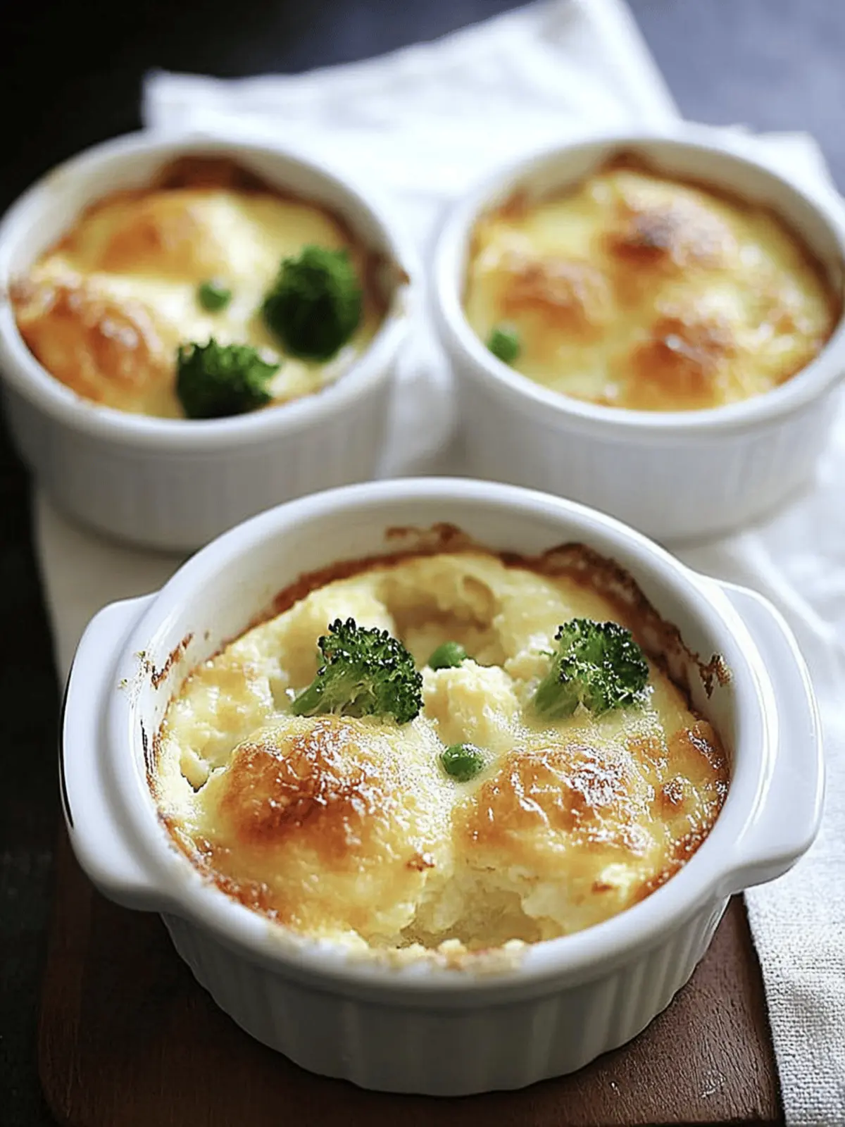 Overnight Mini Baked Egg Casseroles