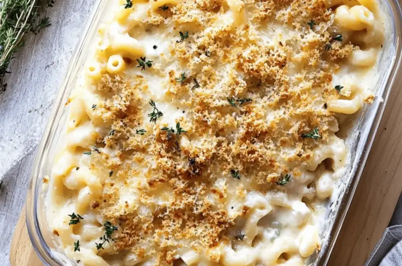 Baked Brie Mac and Cheese