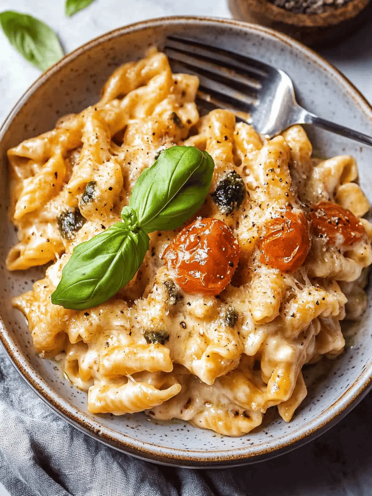Baked Boursin Pasta