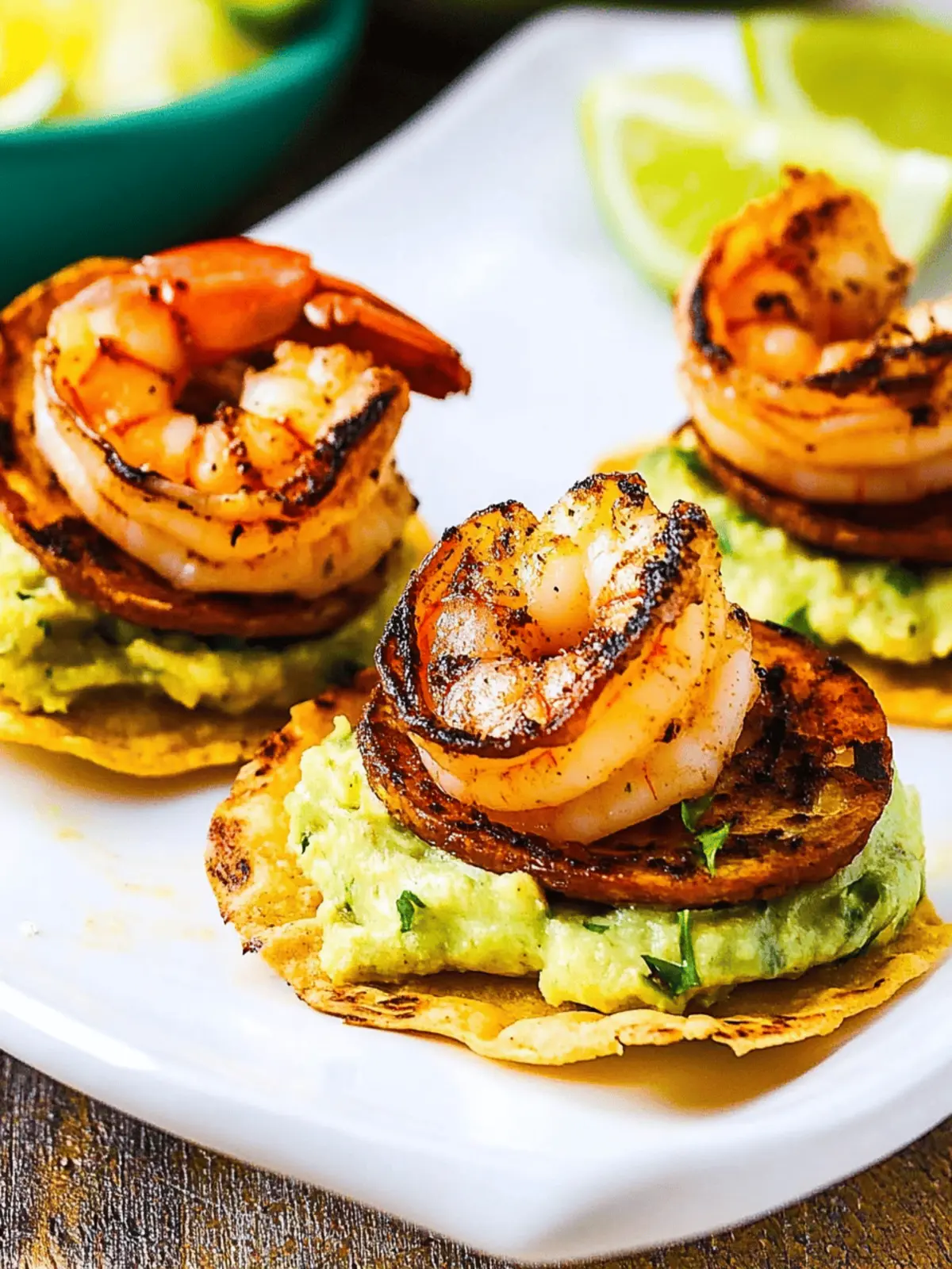 Shrimp Tostada Bites