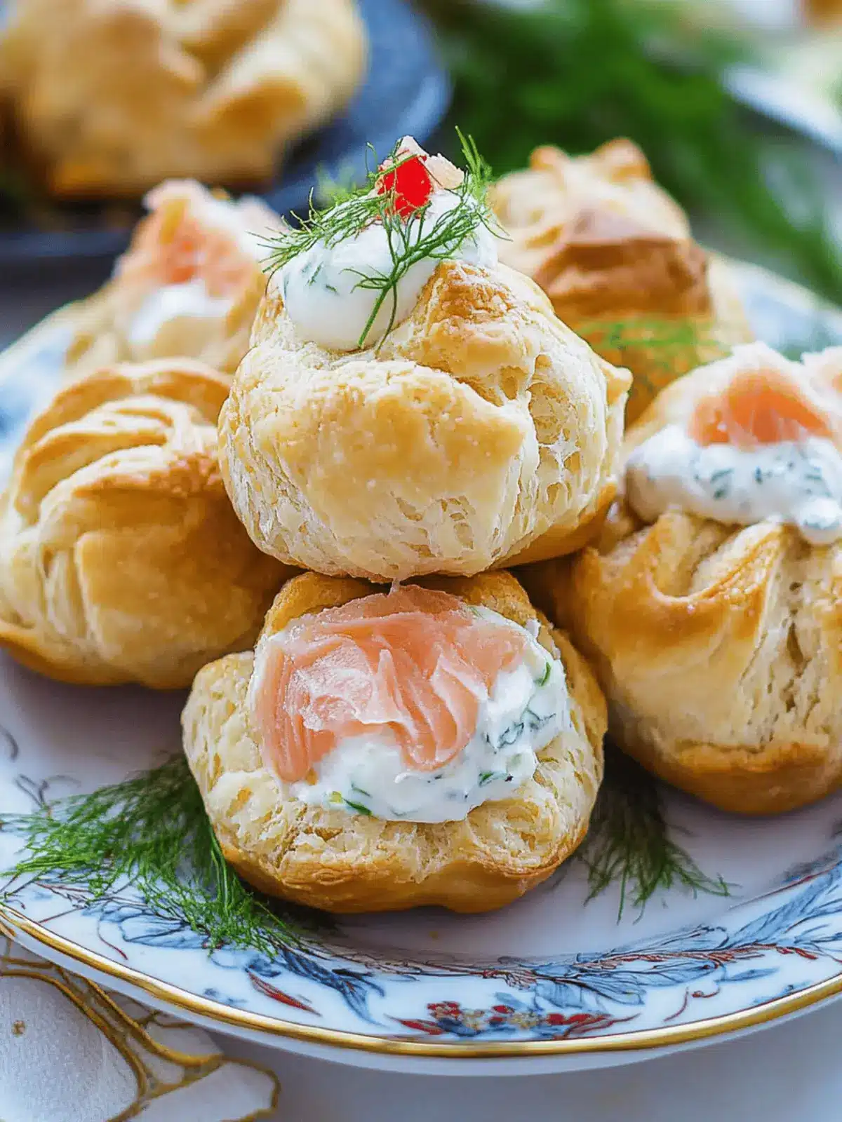 Elegant Easy Smoked Salmon Cream Puffs for Effortless Entertaining