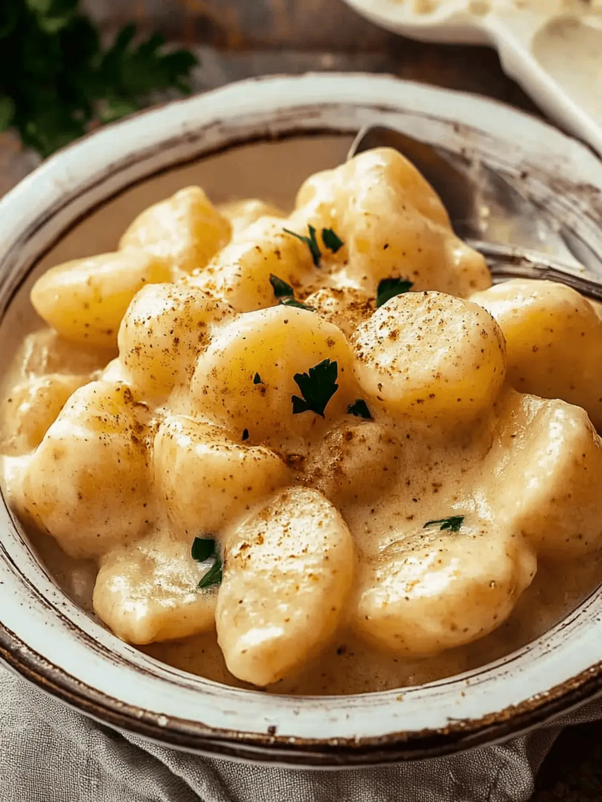 Creamy Baby Potatoes