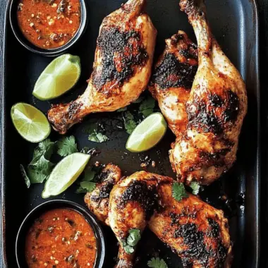 Lime And Tequila Chicken With Smoky Chilli Sauce