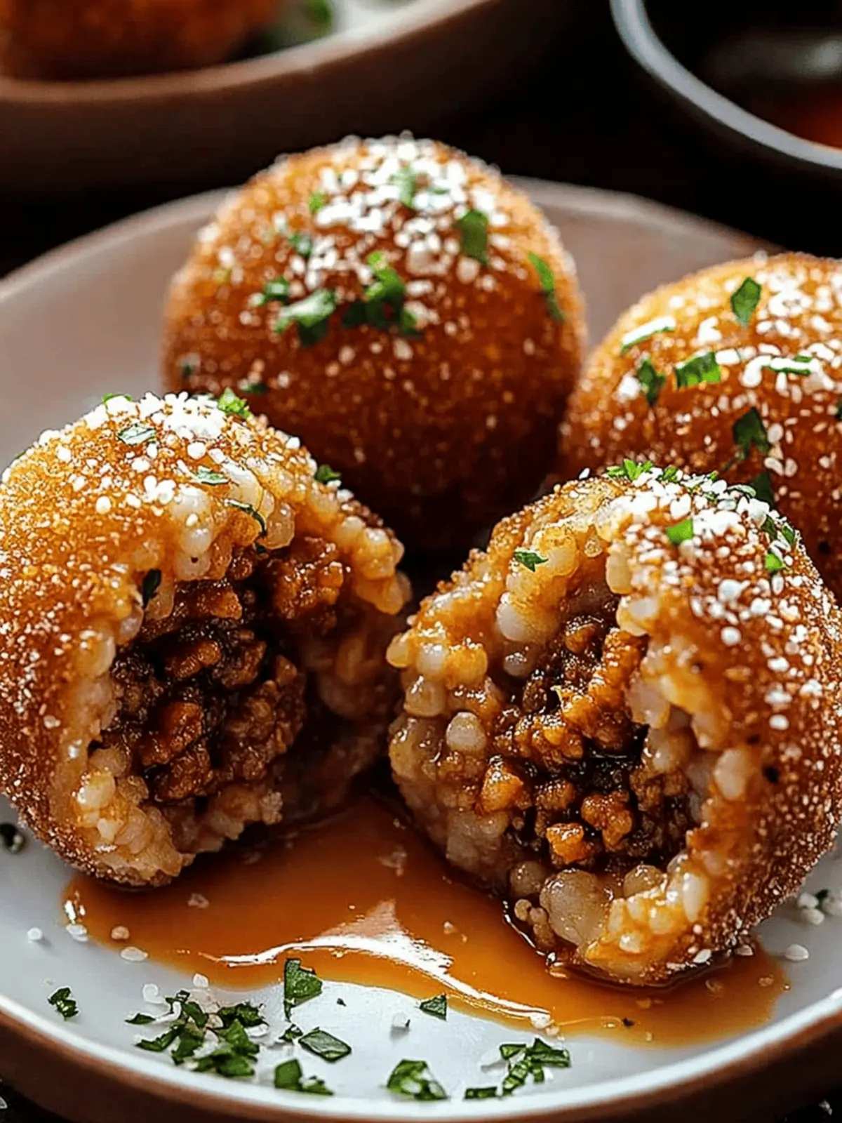 Bulgogi Stuffed Arancini: Irresistible Korean-Italian Delight