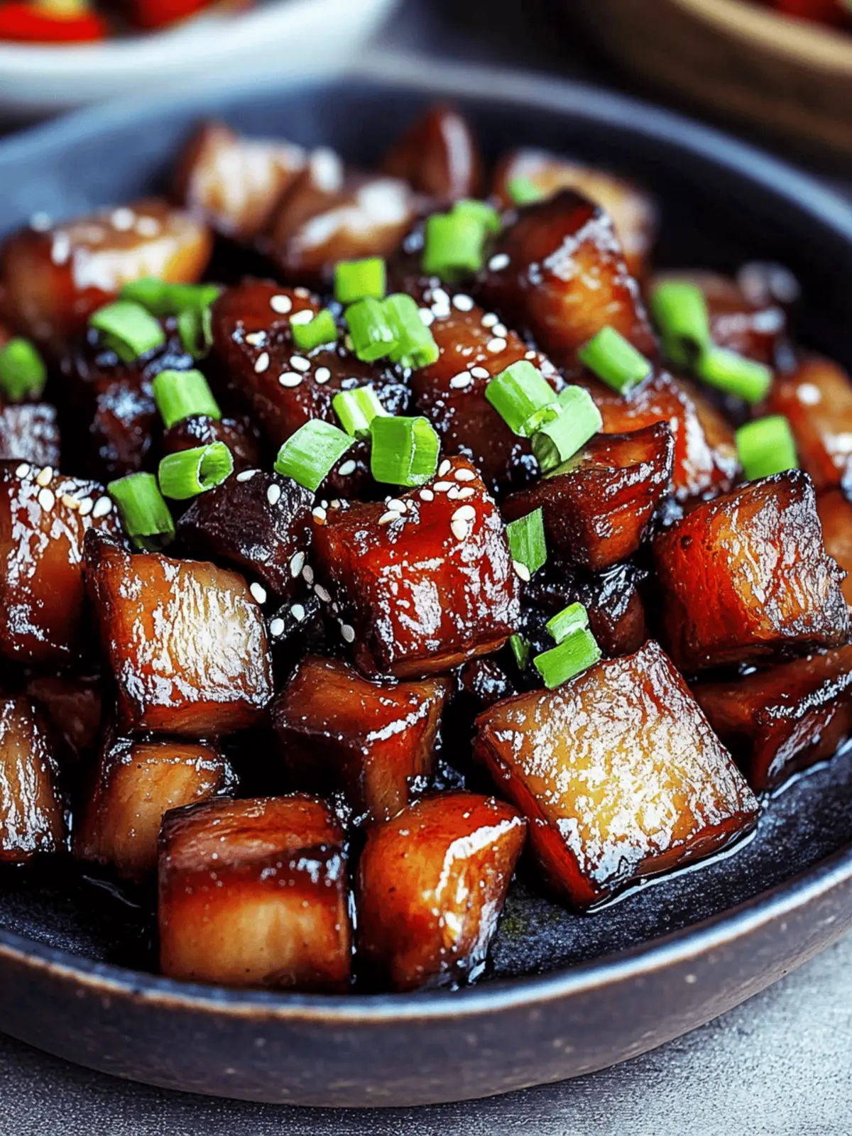 Sticky Chinese Pork Belly