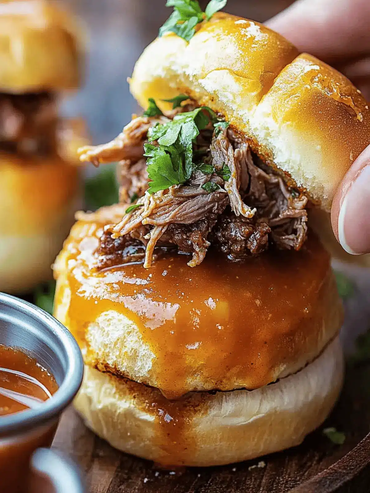 Melt-in-Your-Mouth Shredded Beef Sliders to Savor Tonight