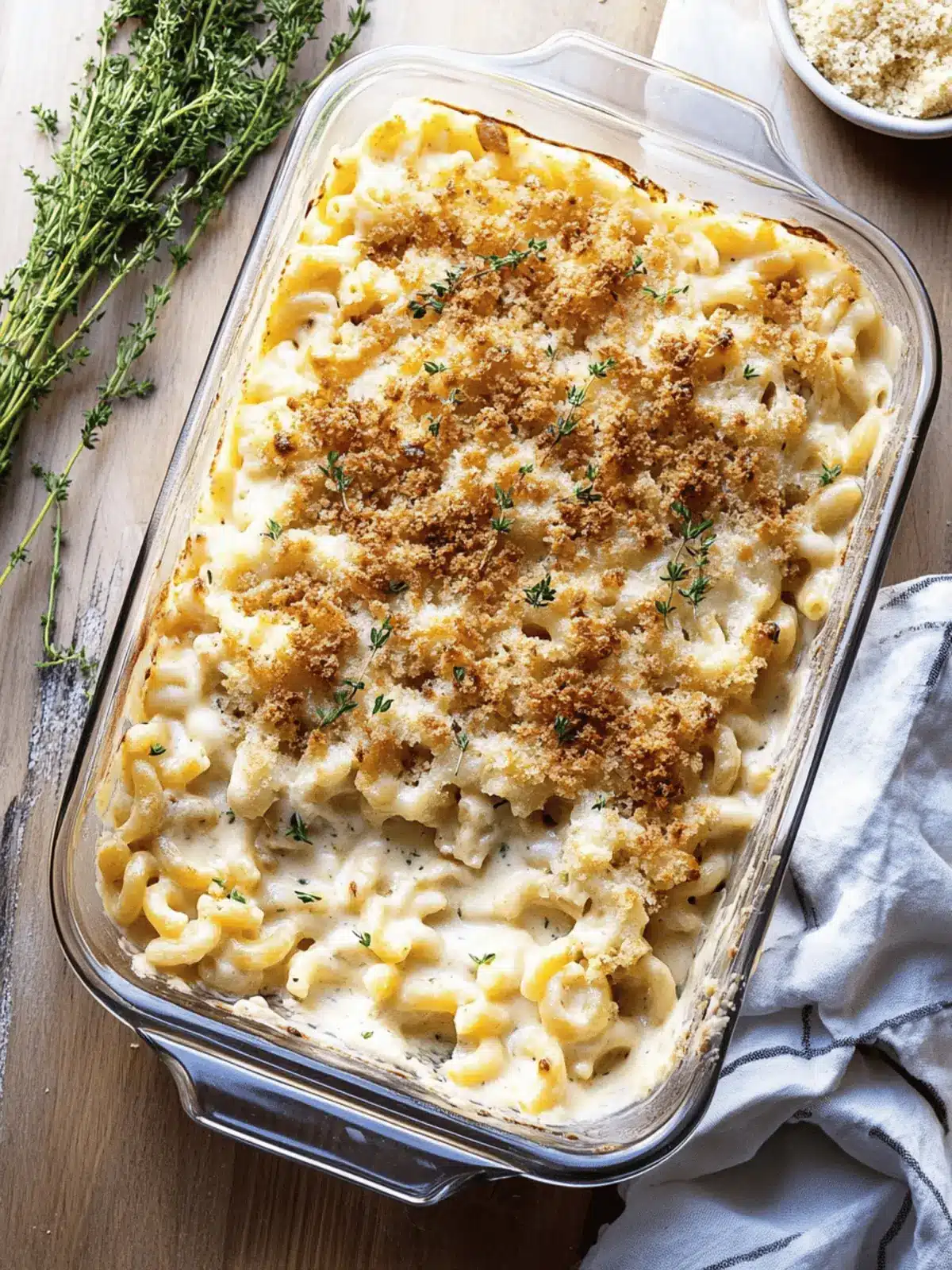 Baked Brie Mac and Cheese