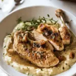 Chicken in White Wine Cream Sauce