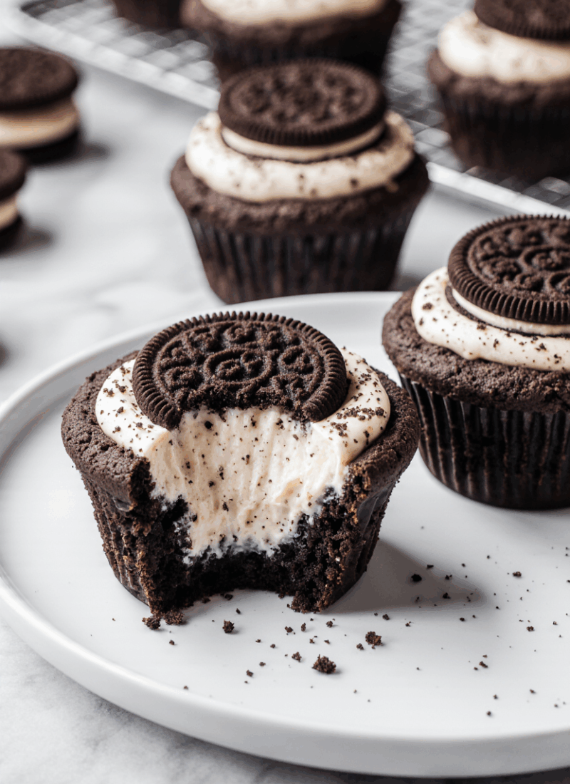 Oreo Cheesecake Cookie Cups