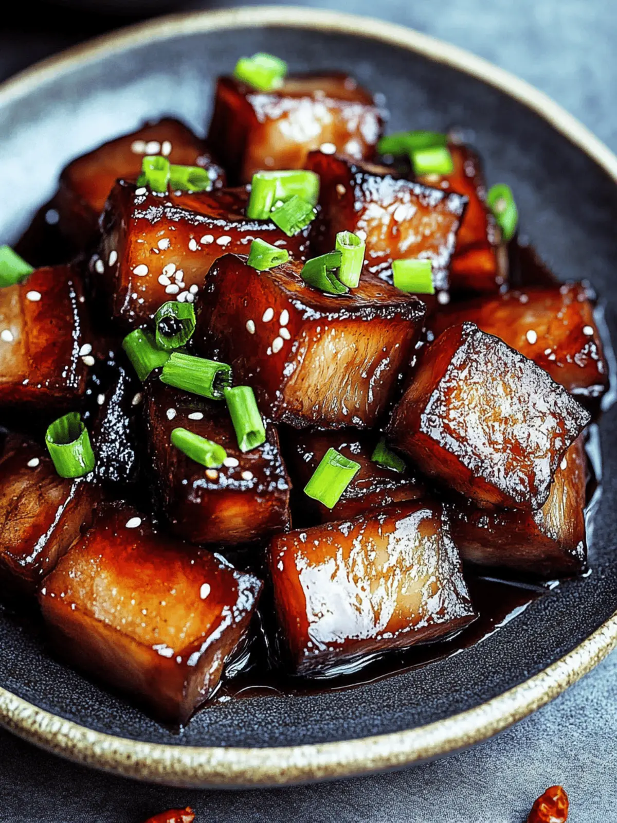 Sticky Chinese Pork Belly