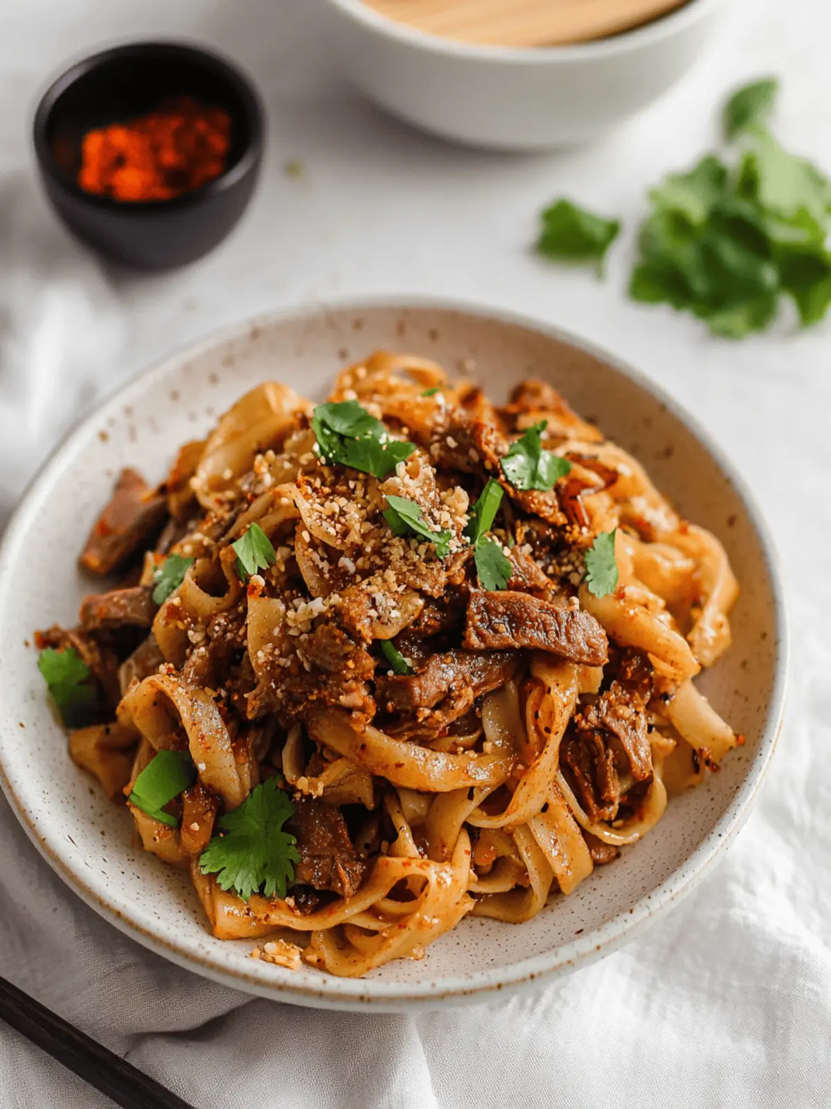 Irresistibly Spicy Cumin Lamb Noodles for Cozy Nights