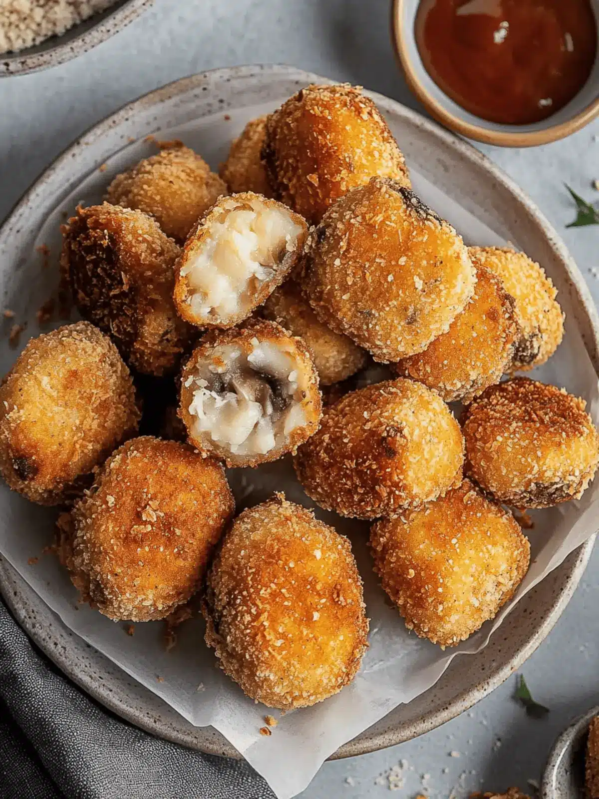 Irresistible Potato Mushroom Croquettes for Cozy Gatherings