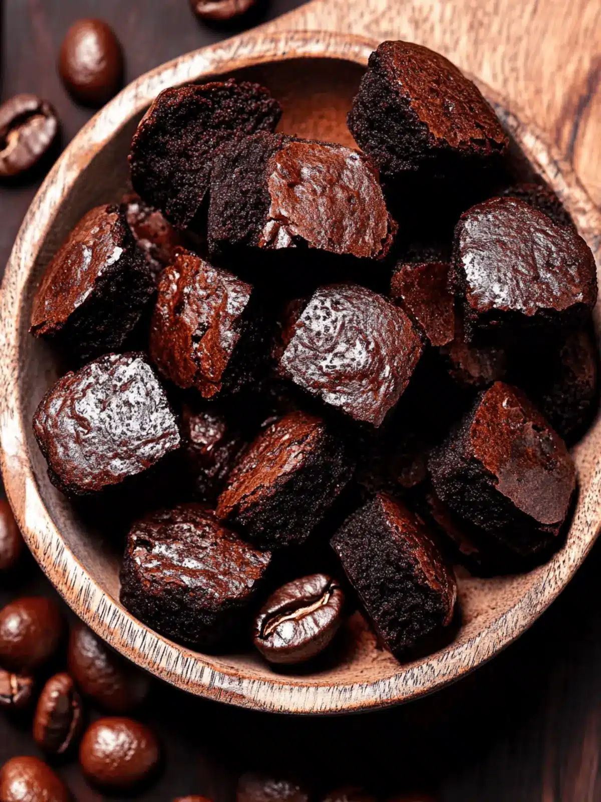 Fudgy Espresso Brownie Bites