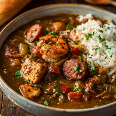Cajun Chicken and Sausage Gumbo